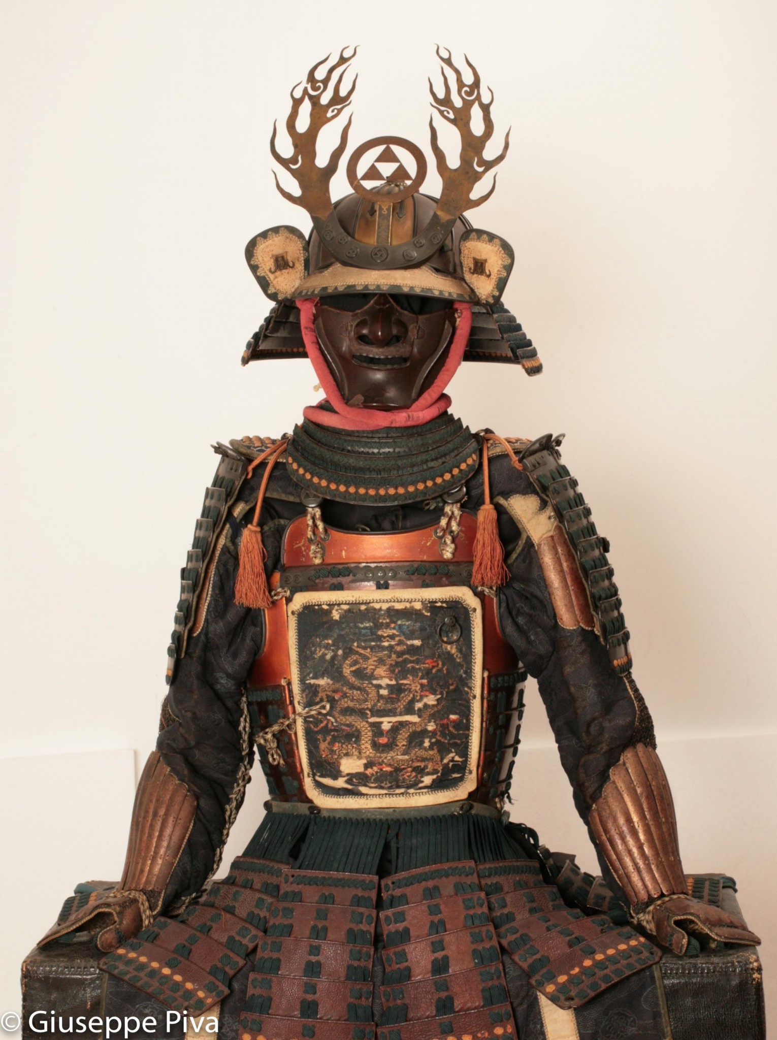 Leather samurai armor, mid Edo period (1615-1867)